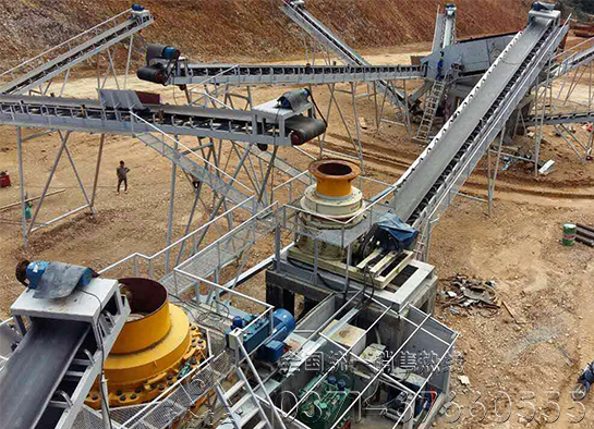 液压圆锥破生产线