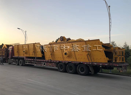 河卵石生产线发货图