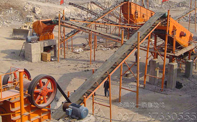 石灰石制砂生产线