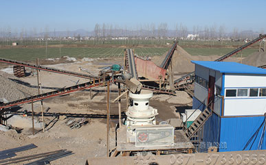 河卵石制砂生产线